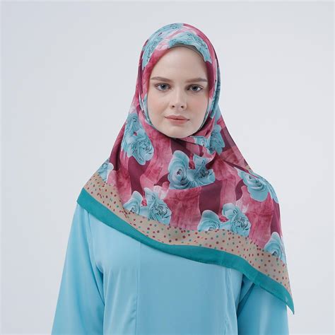 model jilbab zoya terbaru  harganya voal motif