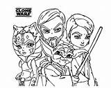 Wars Star Coloring Pages Ahsoka Clone Birthday Drawings Cartoon Drawing Dad Daughter Happy Quotes Color Daddy Printable Getcolorings Getdrawings Father sketch template