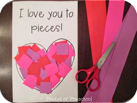 valentine cards craft  preschool home inspiration diy