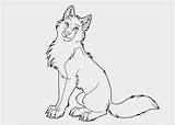 Winged Wolfdog Wolfs Getdrawings Designlooter sketch template
