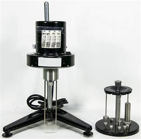 buy brookfield lvf synchro lectric viscometer  stand  spindles