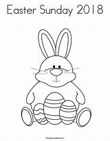 Easter Coloring Sunday Built California Usa sketch template