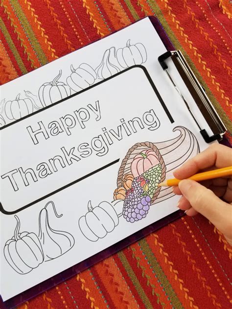 thanksgiving coloring sheets  kids adults printable
