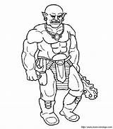 Ogre Colorear Ogros Mostri Personnages Monstruos Coloriages Ogres sketch template