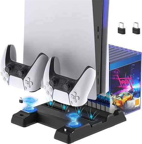 Cooling Station For Ps5 Playstation 5 Console Vertical