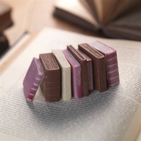 miniature chocolate books  choc  choc notonthehighstreetcom