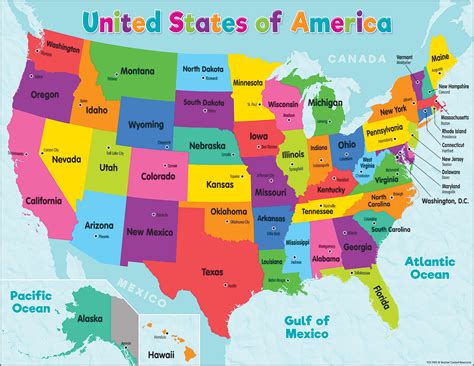 map  usa  names  states  capitals united states map