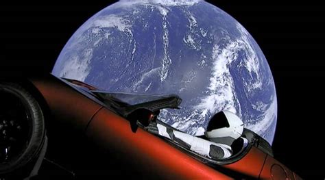 Elon Musks Space Bound Tesla Roadster Likely To Collide With Earth
