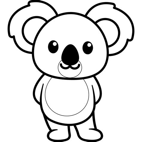 koala face emoji coloring page  printable colorin vrogueco