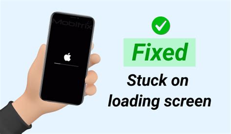 easy ways  fix iphone stuck  loading screen solved