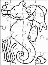 Jigsaw Marinos Websincloud Bebeazul Crafts sketch template