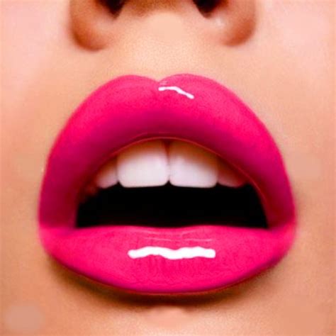 Pin By Paul White On Pretty People Pink Lips Glossy Lips Hot Pink Lips