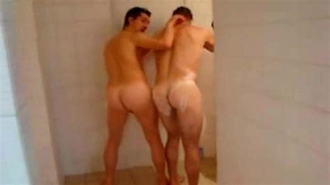 Only Real Guys Naked Rugby Players Get Touchy Feely In The Showers