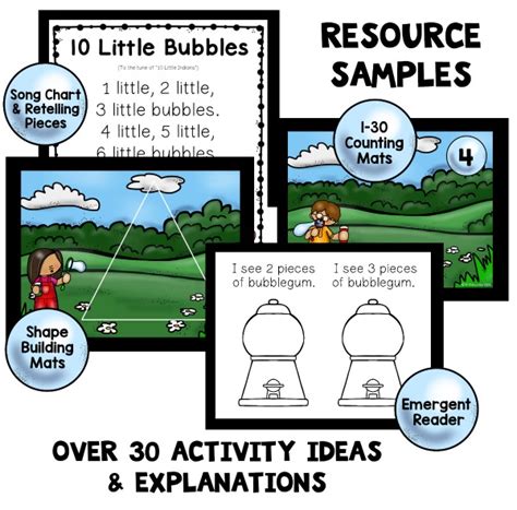 bubble theme preschool classroom lesson plans preschool teacher