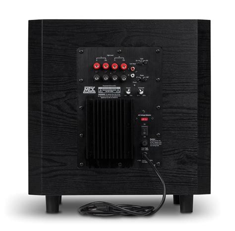 tsw  home theater powered subwoofer mtx audio