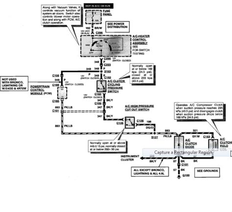 ford  pcm wiring diagram wiring draw  schematic
