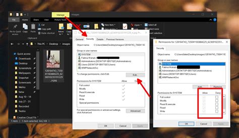 change file permissions  windows
