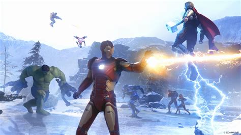 marvels avengers patch  released fixes multiple crashes improves matchmaking