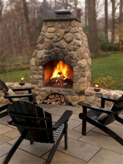 beautiful outdoor fireplace design ideas godiygocom