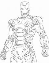 Iron Man Coloring Armour Pages Drawing Suit Shinny Under Color Skyrim Printable Print Getcolorings sketch template