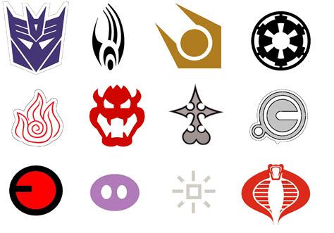 villain insignia icon collection   mkbrony  deviantart