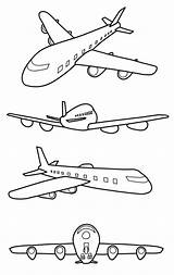 Flugzeuge Transportmittel Verschiedene Ausmalen Malvorlage Malvorlagen Kostenlose Schule sketch template