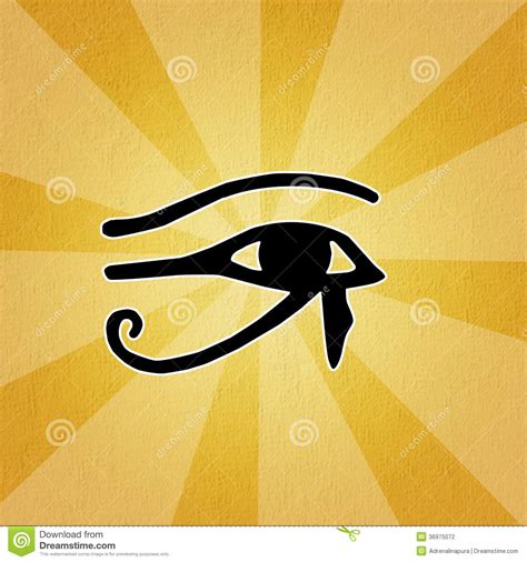 Horus Eye Stock Illustration Illustration Of Egypt Horus