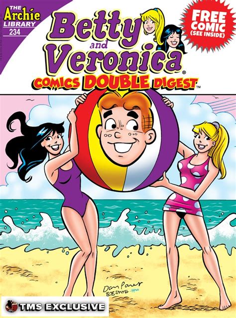 Tms Exclusive Archie Comics Betty And Veronica Comics Double Digest
