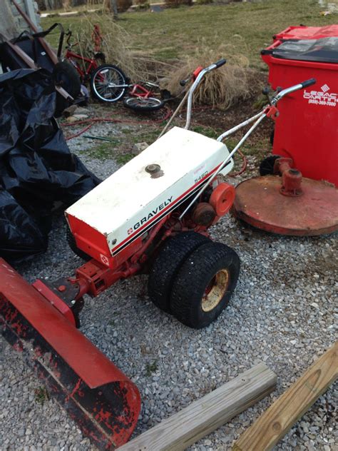 Gravely 5460 Lawn Tractor Walk Behind Tractor Old Tractors