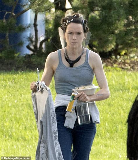 Daisy Ridley Cuts A Casual Figure Behind The Scenes Of The Marsh King S