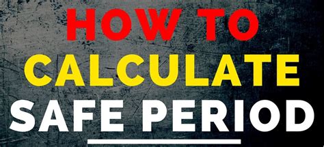 how to calculate safe period to avoid pregnancy greendaysite