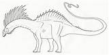 Amargasaurus Deviantart sketch template