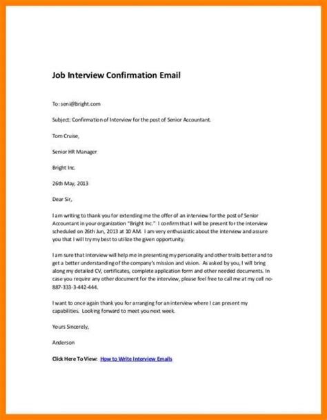reply  interview invitation email sample check   https