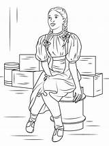 Dorothy Gale Wizard Superbook sketch template