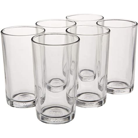 duralex unie 7 ounce clear glass drinkware tumbler drinking glasses