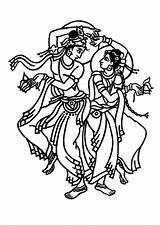 Coloriage Danse Indienne Ballo Dessin Hugolescargot Danseuses Danseuse Coloriages Imprimer Inde Entrain Colorier Indiennes Gifgratis Dance India Prend Ton sketch template