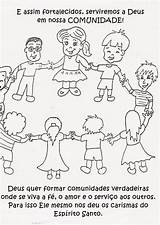 Catequese Colorir Querigma Tia Educação Crianças 1038 1461 sketch template