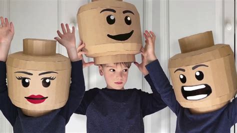 How To Make A Cardboard Brickhead Costume Youtube Gloucestershire