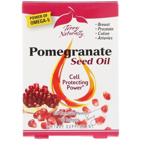 terry naturally pomegranate seed softgel pomegranate seed softgel