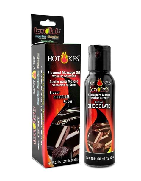 dónde comprar aceite para masaje hot kiss sabor chocolate