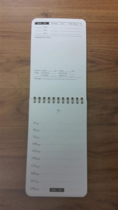 blank yardage book template simple templates createful journals