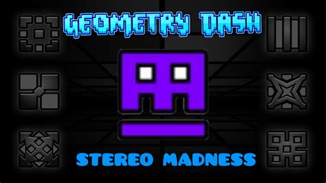 Geometry Dash Stereo Madness All Coins Walkthrough Youtube