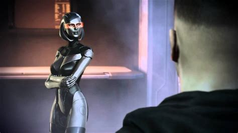 mass effect 3 edi takes control of a synthetic body youtube