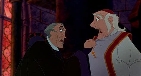 Judge Claude Frollo And The Archdeacon ~ The Hunchback Of