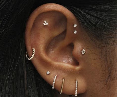 the 3 ear piercing styles and trends taking over 2021 elle australia