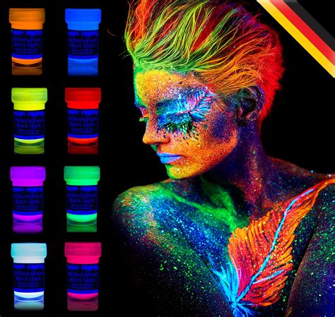 Moon Glow Pastel Neon Blacklight Uv Face And Body Paint