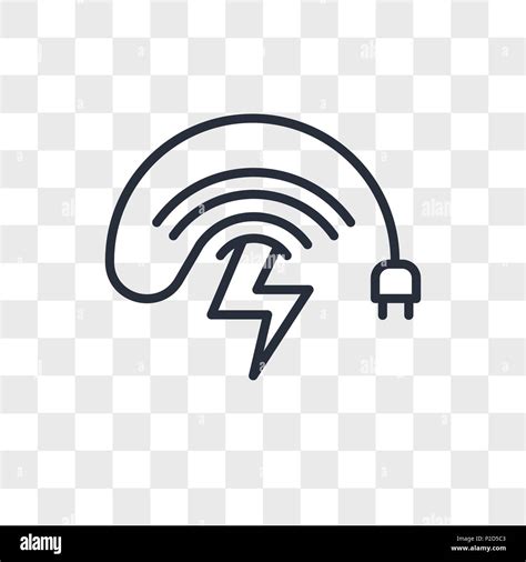 wireless charging vector icon isolated  transparent background