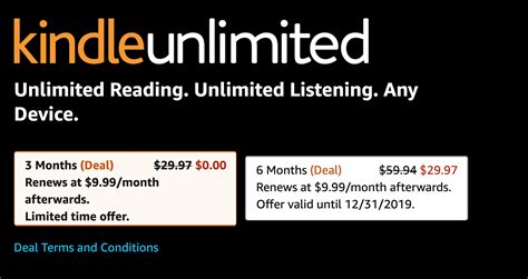 amazon  hooking   kindle unlimited subscribers    months