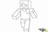 Alex Draw Minecraft Drawing Drawings Step Coloring Print Paintingvalley Drawingnow sketch template