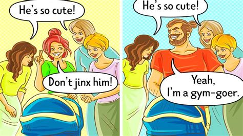 truthful comics about how differently moms and dads raise their